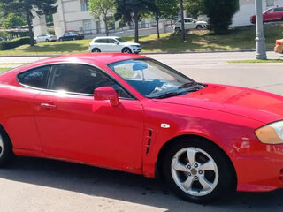 2006 Hyundai Coupe II (GK), красный, 700000 рублей, вид 4