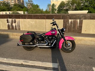 2021 Harley-Davidson Heritage, розовый, 1800000 рублей, вид 2