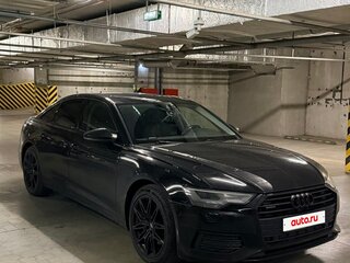 2019 Audi A6 45 TFSI V (C8), чёрный, 3550000 рублей, вид 1