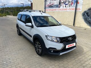 2021 Lada (ВАЗ) Largus Cross I Рестайлинг, белый, 1170000 рублей, вид 2