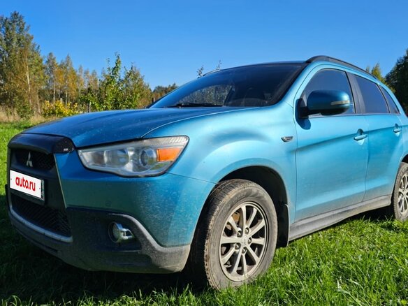 2012 Mitsubishi ASX I, голубой, 707000 рублей
