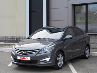 2016 Hyundai Solaris I Рестайлинг, серый, 1070000 рублей, вид 1