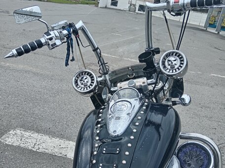 2002 Honda VTX 1800, чёрный, 720000 рублей, вид 5
