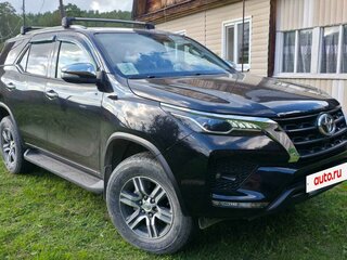 2022 Toyota Fortuner II Рестайлинг, чёрный, 4500000 рублей, вид 3