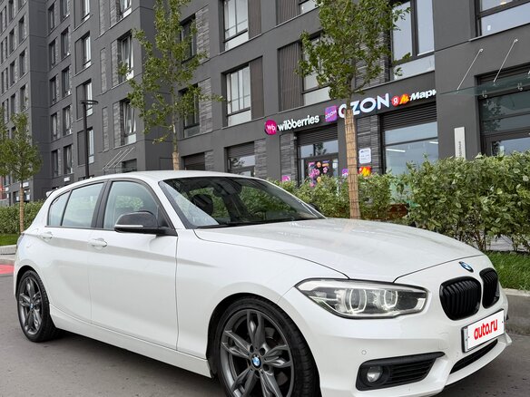 2017 BMW 1 серии 118i II (F20/F21) Рестайлинг 2, белый - вид 4