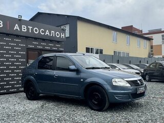 2010 Renault Logan I Рестайлинг, синий, 549000 рублей, вид 4