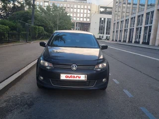 2012 Volkswagen Polo V, чёрный, 629000 рублей, вид 2