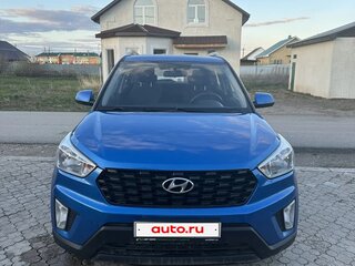 2020 Hyundai Creta I Рестайлинг, синий, 1630000 рублей, вид 2