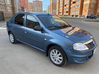 2010 Renault Logan I Рестайлинг, синий, 400000 рублей, вид 2