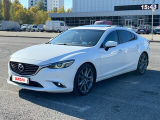 2016 Mazda 6 III (GJ) Рестайлинг, белый, 1940000 рублей, вид 1