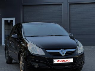 2007 Opel Corsa D, чёрный, 540000 рублей, вид 3