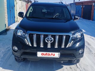 2017 Toyota Land Cruiser Prado 150 Series Рестайлинг 1, чёрный, 5185000 рублей, вид 2