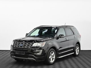 2017 Ford Explorer V Рестайлинг, чёрный, 1965000 рублей, вид 3