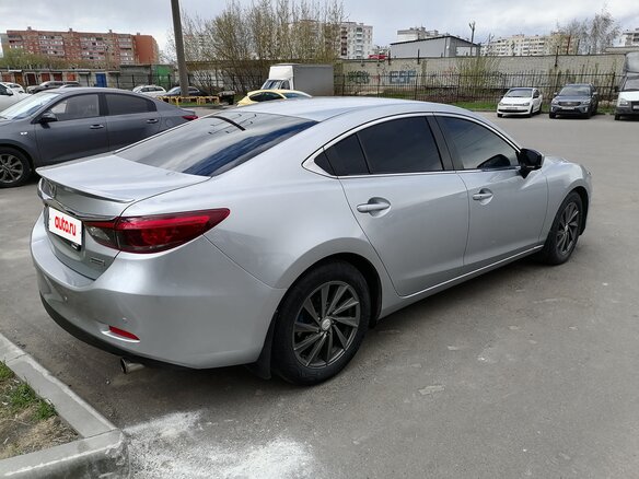 2017 Mazda 6 III (GJ) Рестайлинг, серый, 2070000 рублей - вид 8