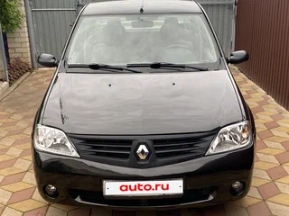 2009 Renault Logan I, чёрный, 690000 рублей, вид 4