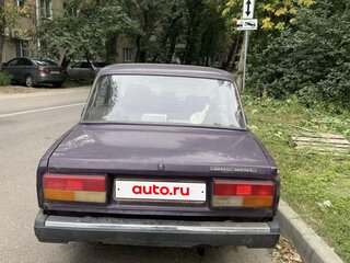 2004 Lada (ВАЗ) 2107, фиолетовый, 100000 рублей, вид 1