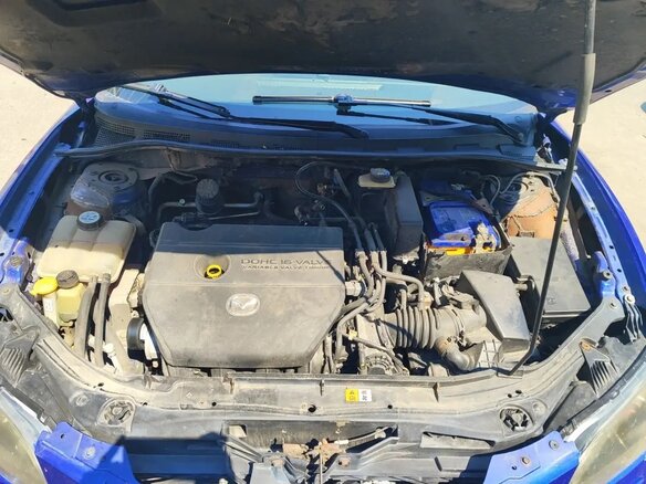 2007 Mazda 3 I (BK) Рестайлинг, синий, 370000 рублей - вид 7