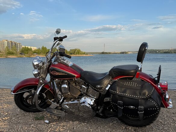 2007 Harley-Davidson Heritage, красный, 650000 рублей - вид 11