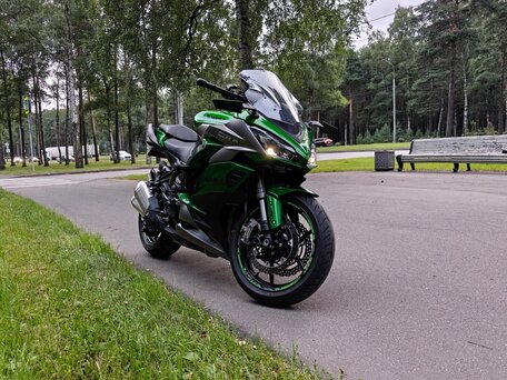2019 Kawasaki Z 1000SX, зелёный, 980000 рублей, вид 1