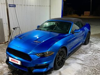 2019 Ford Mustang VI Рестайлинг, синий, 3250000 рублей, вид 2