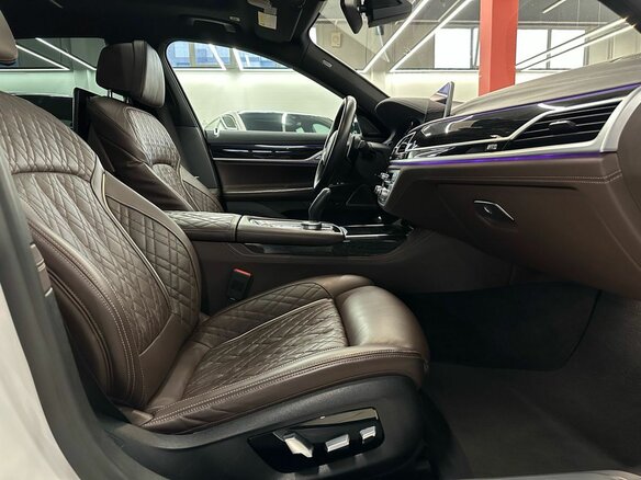 2019 BMW 7 серии Long 730Ld xDrive VI (G11/G12) Рестайлинг, белый, 7899000 рублей - вид 22