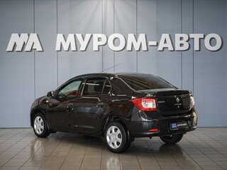 2017 Renault Logan II, чёрный, 710000 рублей, вид 3
