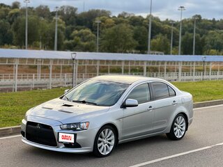 2010 Mitsubishi Lancer X, серебристый, 875000 рублей, вид 4