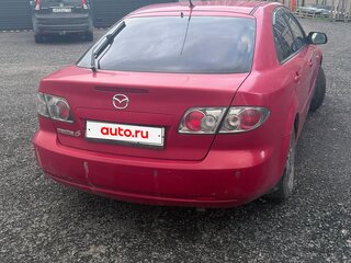 2007 Mazda 6 I (GG) Рестайлинг, красный, 430000 рублей, вид 4