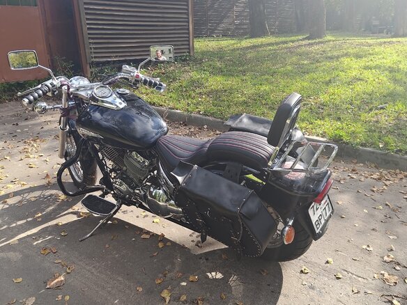 1996 Yamaha XVS400 Drag Star, чёрный, 277000 рублей - вид 2
