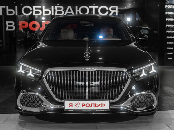 2026 Mercedes-Benz Maybach S-Класс 580 II (Z223) Рестайлинг, чёрный, 34814000 рублей - вид 3