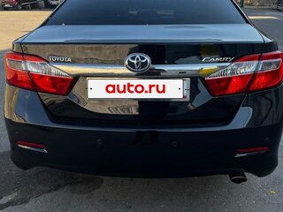 2013 Toyota Camry VII (XV50), чёрный, 1430000 рублей, вид 4