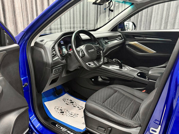 2021 Haval F7x I, синий - вид 6