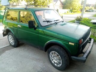 2000 Lada (ВАЗ) 2121 (4x4) I Рестайлинг, зелёный, 150000 рублей, вид 3