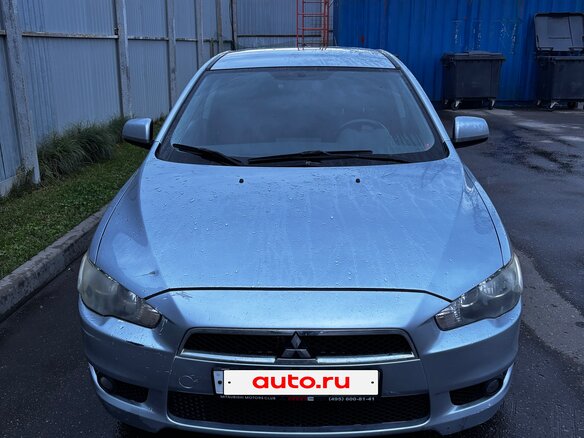 2008 Mitsubishi Lancer X, серый, 630000 рублей