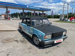 2002 Lada (ВАЗ) 2107, синий, 49999 рублей, вид 1