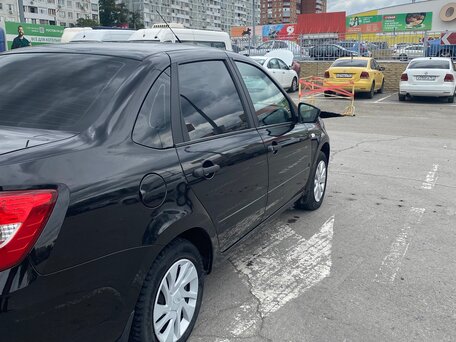 2018 Lada (ВАЗ) Granta I Рестайлинг, чёрный, вид 5
