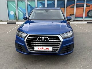 2016 Audi Q7 II (4M), синий, 3600000 рублей, вид 3