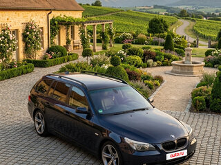 2005 BMW 5 серии 535d V (E60/E61), синий, 1500000 рублей, вид 4