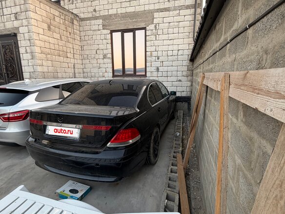 2003 BMW 7 серии 745i IV (E65/E66), чёрный, 330000 рублей - вид 4