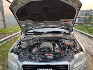 2005 Audi A8 II (D3) Рестайлинг, серебристый, 750000 рублей, вид 3