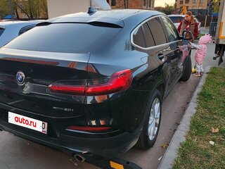 2019 BMW X4 20i II (G02), чёрный, 3650000 рублей, вид 4
