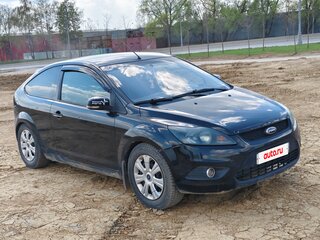 2008 Ford Focus II Рестайлинг, чёрный, 420000 рублей, вид 4