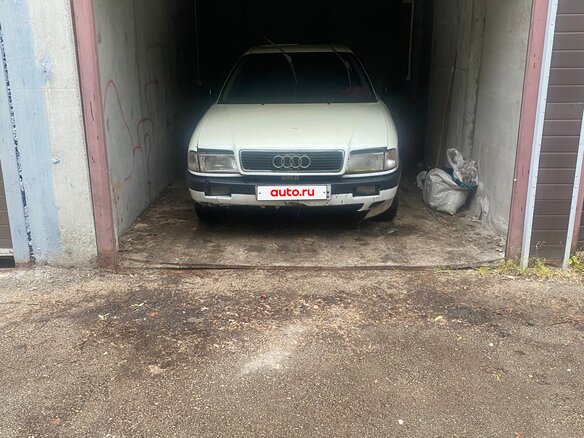 1989 Audi 80 IV (B3), белый, 100000 рублей