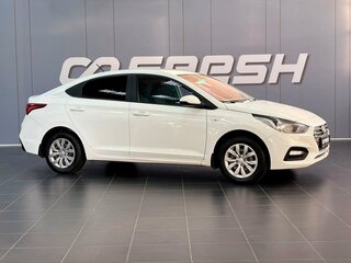 2017 Hyundai Solaris II, белый, 1300000 рублей, вид 1