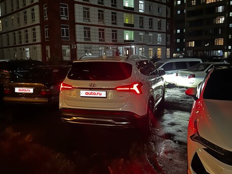 2021 Hyundai Santa Fe IV Рестайлинг, белый, 3850000 рублей, вид 5