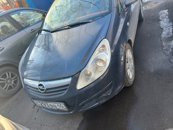 2007 Opel Corsa D, серый, 300000 рублей - вид 1