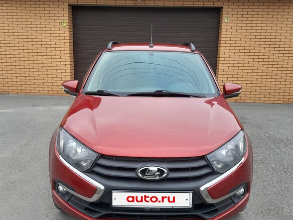 2019 Lada (ВАЗ) Granta I Рестайлинг, красный, 675000 рублей - вид 1