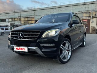 2012 Mercedes-Benz M-Класс 350 CDI III (W166), чёрный, 2400000 рублей, вид 2