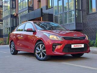 2017 Kia Rio IV, красный, 820000 рублей, вид 5