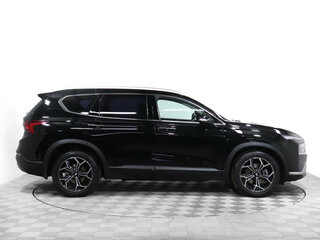 2022 Hyundai Santa Fe IV Рестайлинг, чёрный, 3500000 рублей, вид 4